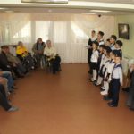 Епископ Вилючинский Феодор с прихожанами и воспитанниками Воскресной школы Морского собора посетили дом инвалидов